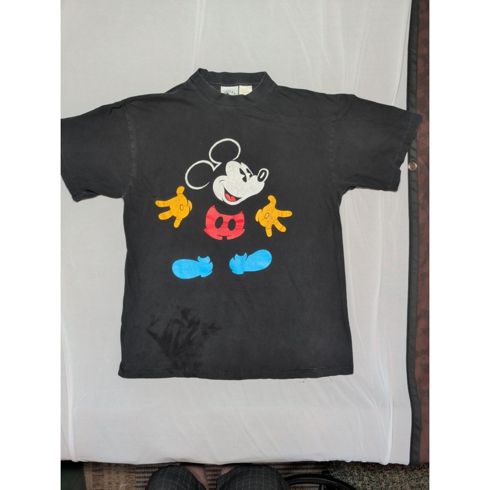 Vintage 90's Mickey and Co T-shirt One Size Fits Most Black